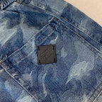 Louis Vuitton Denim Shorts Distressed Finish