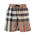 Burberry Classic Striped Plaid Shorts