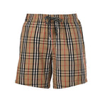 Burberry Classic Striped Plaid Shorts