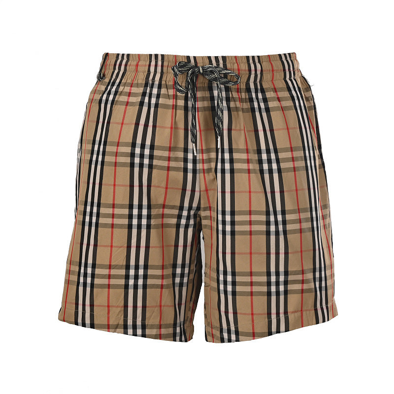 Burberry Classic Striped Plaid Shorts