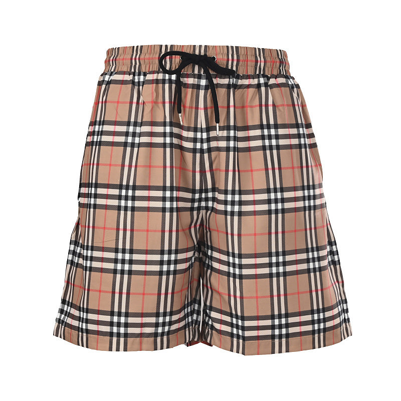 Burberry Classic Striped Plaid Shorts