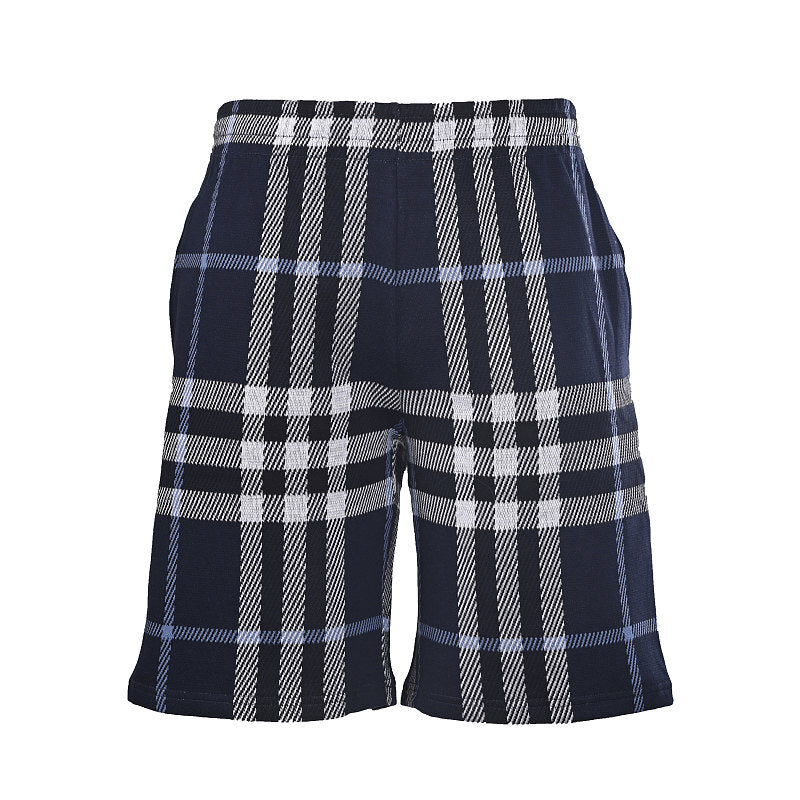 BURBERRY Check-Knit Shorts
