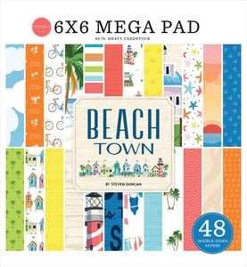 Carta Bella Paper Co. - Beach Town Collection - 6x6 Mega Paper Pad - LAST CHANCE!