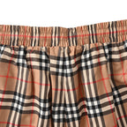 Burberry Classic Striped Plaid Shorts