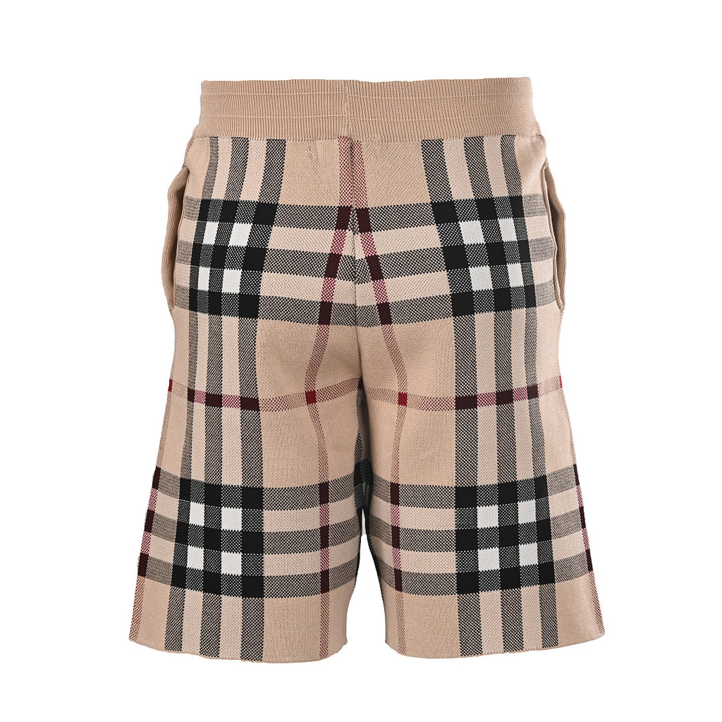 Burberry Classic Striped Plaid Shorts