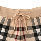 Burberry Classic Striped Plaid Shorts