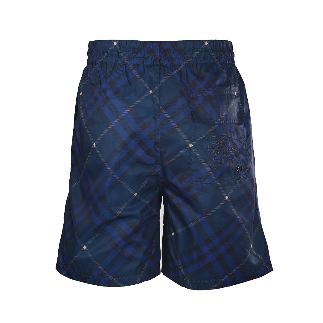 Burberry Classic Striped Plaid Shorts