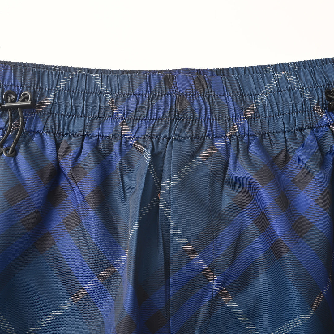 Burberry Classic Striped Plaid Shorts