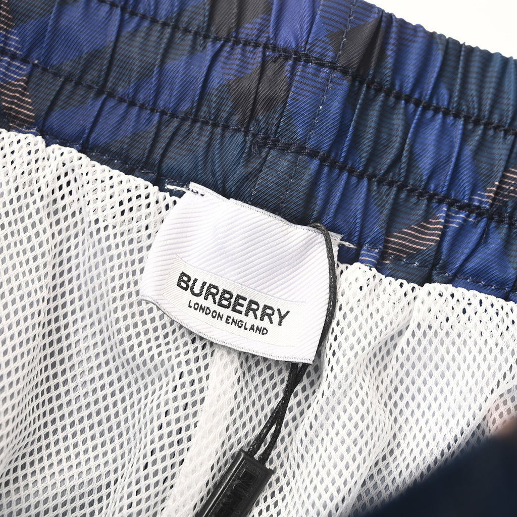 Burberry Classic Striped Plaid Shorts