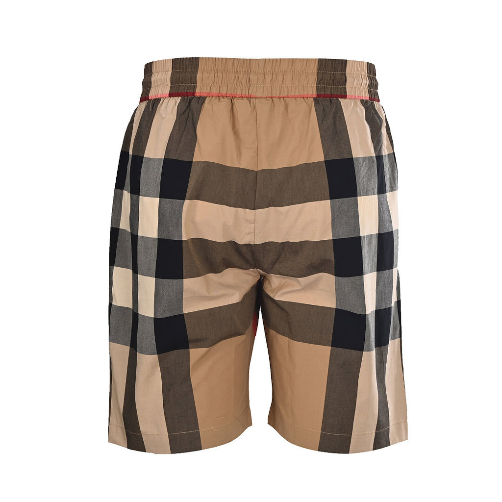 Burberry Classic Striped Plaid Shorts