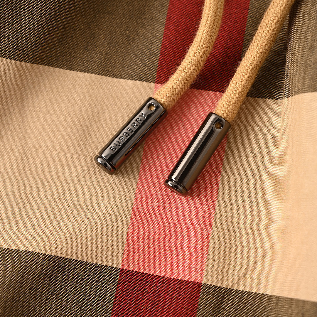 Burberry Classic Striped Plaid Shorts