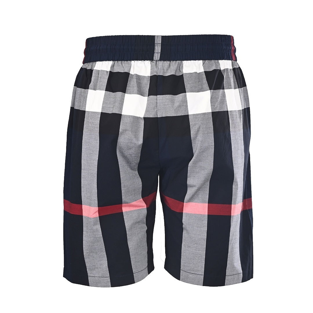 Burberry Classic Striped Plaid Shorts